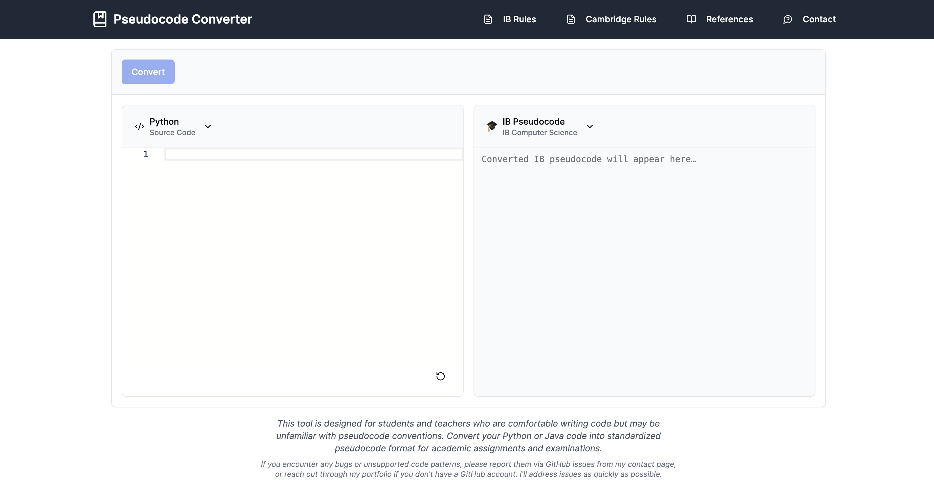 Pseudocode Converter: Convert Code to IB‑Compliant Pseudocode
