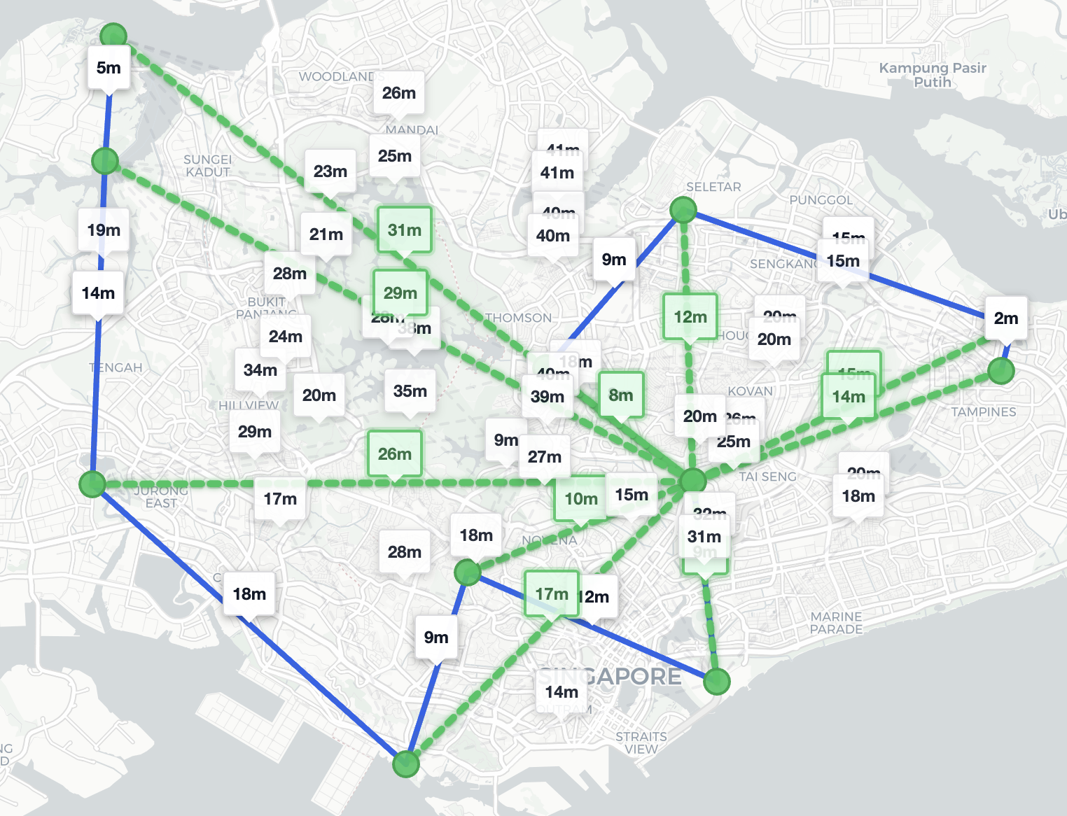Held–Karp TSP Visualizer gallery image