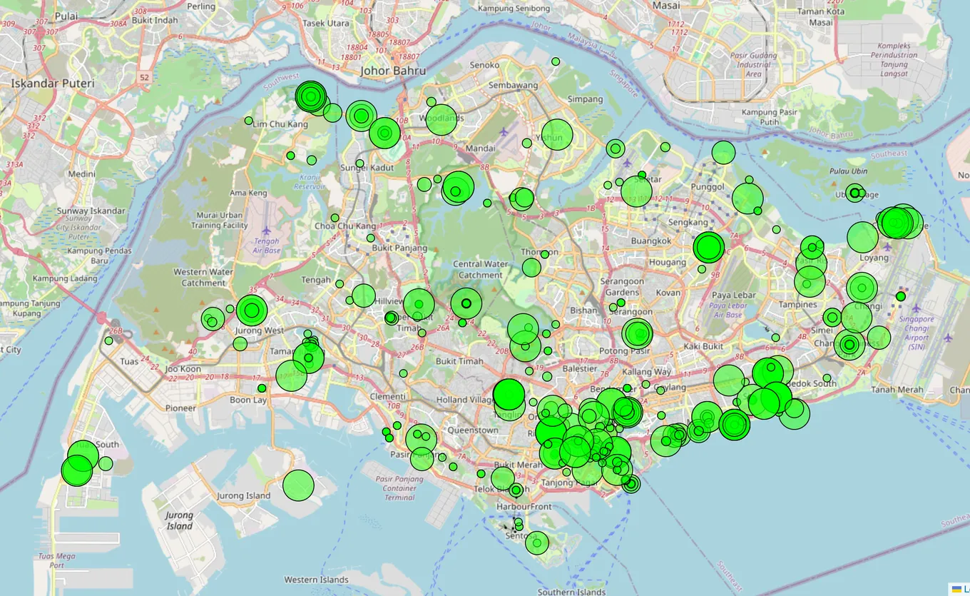 Mapping Singapore's Avian Life: Inside the Singapore Bird Observation Map